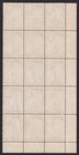 Bermuda Kgvi 1938-52 1 1 2d Ship Block Of 15 Mnh  Sg 111b   45