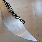 Handmade Chinese Nine Rings Battle Dao Kungfu Broadsword Sword High Carbon Steel