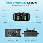 2025 Anti Bark Dog Shock Training Collar Rechargeable Waterproof Lcd Pet Trainer