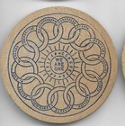 1967  Hershey Pennsylvania 5th Annual Coin Show  Token  2  Wooden Dollar