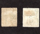 Barbados 1876  50 1 2 P Yel  Gr  Perf  14 Mint Wi Gum Hinged   Very Lightly Used