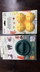 Lot Of 2 Woof Pupsicle Treat Ball Toy   Freezable Treat  Tray For Large Dogs New