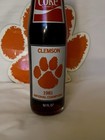 Vintage Coca-cola Coke Clemson Bottle 1981 National Championship Unopened Full