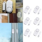 6pcs Wireless Home Window Door Entry Alarm Protection Burglar Alert System 90db