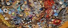 Huge Over 7 Pounds  Lot Wearable Vintage Costume Jewelry Many Stamped 