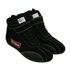 Racequip   30500085rqp 305 Euro Carbon L Driving Shoes Sfi 3 3 5 Black Size 8 5