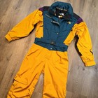 Womens The North Face Ski Suit One Piece Snowsuit Snow Bib Vtg 90s Jumpsuit 10