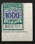 Italy 9 Different Values  L  1 000-15 000 Circa 1950-1990 Mnh Revenue Stamps