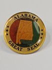 Alabama Travel Souvenir Lapel Pin Great Seal
