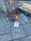 Vintage Sportcraft 6-player Croquet Set Complete New Old Stock With Case