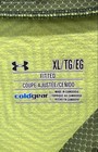 Under Armour Men s Coldgear Fitted Long Sleeve Shirt Olive Green Lime Sz Xl
