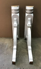 Pair Antique Large Wood 33x34 Corbels Shabby Chic Gingerbread Vtg Old 1507-26b