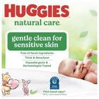 Huggies Natural Care Sensitive Baby Wipes Unscented Fragrance Free 1024 Wipes