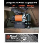 Low Profile Magnetic Drill Press Mag Drill Press 1300 W 1 4 In Boring Dia