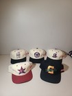 Vintage Negro League Baseball Hat Lot Grays barons giants stars  Black Crackers 