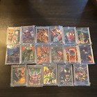 1994 Fleer Flair Marvel Insert Card Lot 17 spider-man Wolverine Venom Hulk