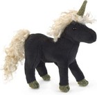 Folkmanis Mini Black Unicorn Finger Puppet