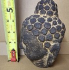 Carved Volcanic Stone Buddha Head Sculpture