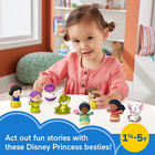 Fisher-price Little People Toddler Toys Disney Princess Story Duos 8-piece Figur