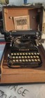 1917 Corona 3 Folding Black Antique Typewriter W  Case
