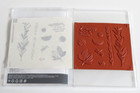 New Stampin  Up Celebrate With Flowers Rubber Stamp Set Happy Birthday Sunshine