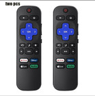 2pack Remote Control Replacement For All Tcl Hisense Onn Roku Tv