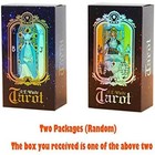 78 Surface Laser Tarot Cards With English Instructions Book For Beginners
