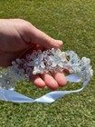 New Gift Wedding bridal Rhinestone Pearl Tiara Headband Hair Crown flower