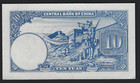 1942 Central Bank Of China 10 Yuan - Soldier And Great Wall -  245 Uncirculated