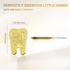 Tooth Fairy For Boys  Holder With 6 Gold Coins   Keepsake    