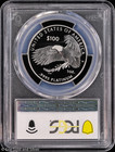 2018-w  100 Proof 1 Oz Platinum Eagle Life Pcgs Pr 70 Dcam