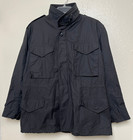 M65 Jacket Mens M Black Coat Cold Weather Field Us Military Propper Vintage 90s