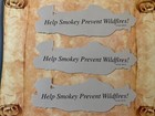 3  Smokey The Bear Prevent Wildfires State National Parks Firefighter Bookmarks