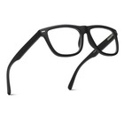 Men s Tr90 Blue Light Reading Glasses Thick Large Black Frame  0 50 To  4 00