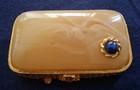 Vintage Estee Lauder  jeweler s Treasure  Solid Perfume Compact Youth Dew