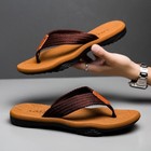 Men Flip Flop Sandals Slip-on Summer Beach Casual Footwear Slides Slippers Gift