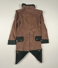 Vintage Steampunk Victorian Military Corduroy Tailcoat Jacket Women   s Small