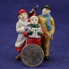 Coca-cola Christmas Carolers Family Figurine Christmas Village Accessory 2 5 