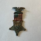 Gar Grand Army Of The Republic 1861-1866 Civil War Veteran Badge Medal   a27031