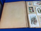 Victorian Scrapbook W  134 Pcs   Tradecards  Die Cuts  Greetings  Advertisement