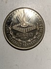 Canadian Centennial Numismatic Park Medal Sudbury Canada  1964 Jfk Memorial