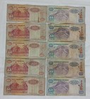 Angola  1000  500 Kwanzas   lot Of 10  Banco Nacional De Angola Banknotes 