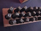 Vintage Machinist Steel Letter   Number Tool Metal Die Punch Stamps  A-z  0-9 