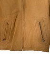 Styleworks Jacket  Womens 8 Tan Leather Lined Vintage 80s 90s Straight Pockets