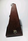 Vtg Vintage Wittner Metronome Wind-up Wood Finish Germany