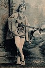 1880 s Opera Star Courtice Pounds gilbert   Sullivan s Mikado Vintage Trade Card