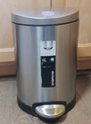 Stainless Steel - Stash Box   Safe - Bathroom Size Garbage Can Large Hideaway 