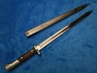 Rare Original Iranian M1898 29 Persian Mauser Long Bayonet And Scabbard
