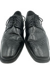Vintage Stacy Adams Shoes Garzon Black Leather Oxford Men s 9 5 M Memory Foam