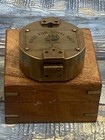 Antique Nautical  Solid Brass Brunton  Vintage Compass  Based Designer  Handmade